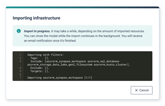 1040 — Infra Import — Importing@3x